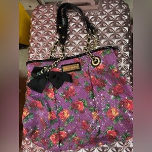 Beaty Johnson Sequin Handbag Large